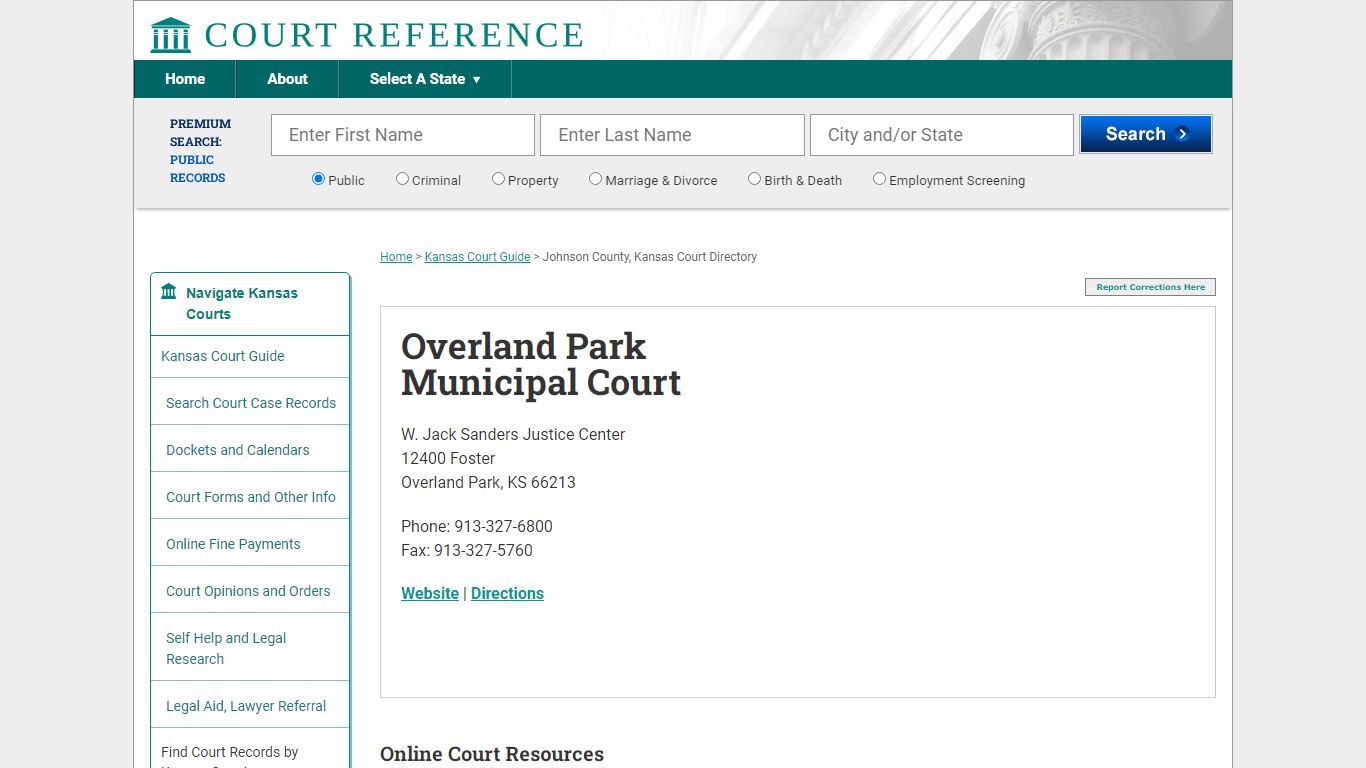 Overland Park Municipal Court